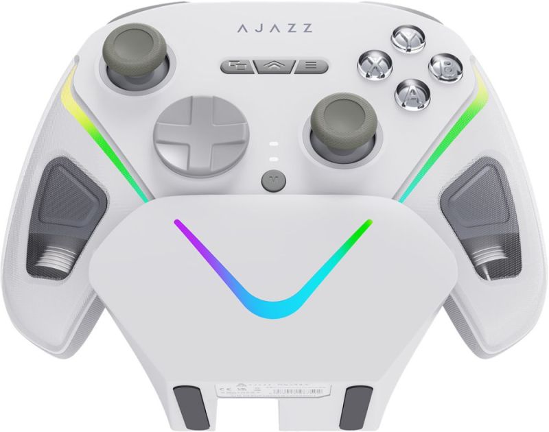 Геймпад Ajazz GP100S RGB White (GP100S-W)