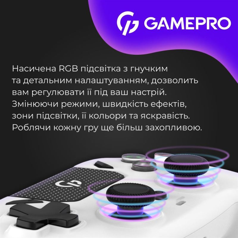 Геймпад GamePro White (GPS20W)