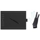 Графический планшет Huion New 1060Plus + перчатка (1060PLUS)