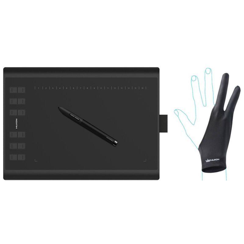 Графический планшет Huion New 1060Plus + перчатка (1060PLUS)