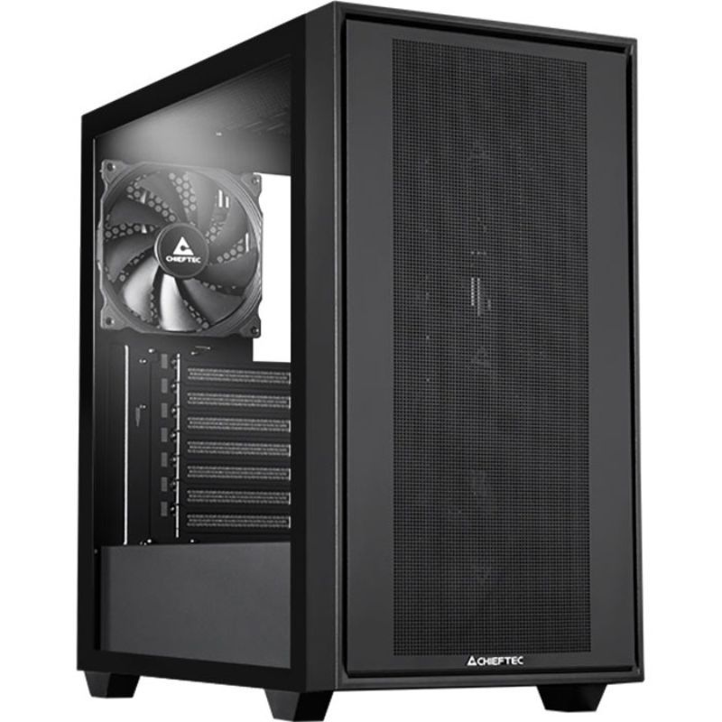 Корпус Chieftec Night Hunter Black без БП (GS-03B-BLK-OP)