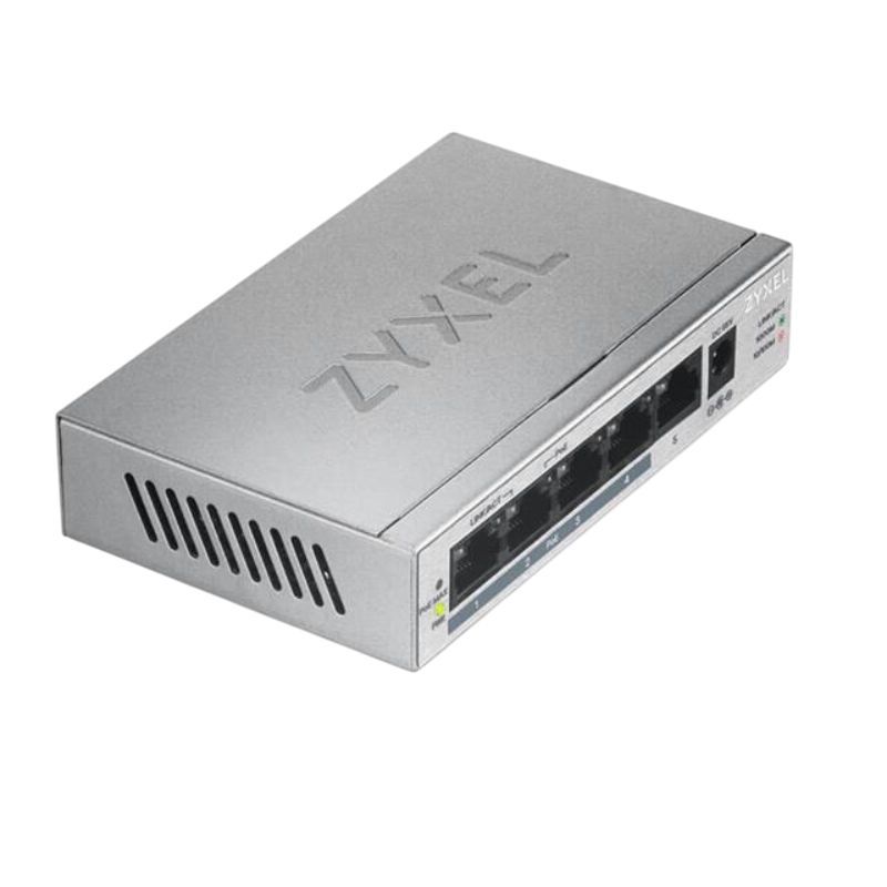 Коммутатор ZYXEL GS1005HP (GS1005HP-EU0101F)