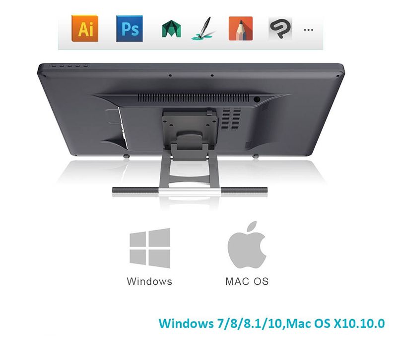 Графічний монітор Huion Kamvas GT-221Pro + рукавичка (GT221PRO)