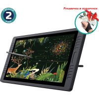 Графічний монітор Huion Kamvas GT-221Pro + рукавичка (GT221PRO)