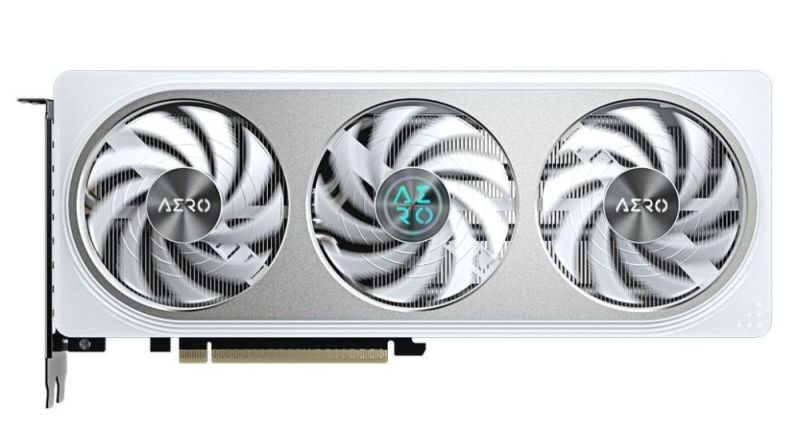 Видеокарта GF RTX 5060 8GB GDDR7 Aero OC Gigabyte (GV-N5060AERO OC-8GD)