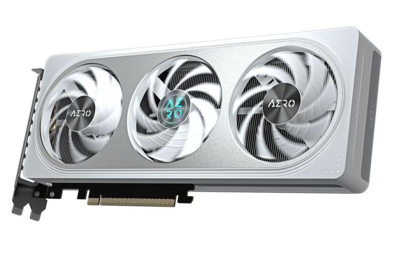 Відеокарта GF RTX 5060 8GB GDDR7 Aero OC Gigabyte (GV-N5060AERO OC-8GD)