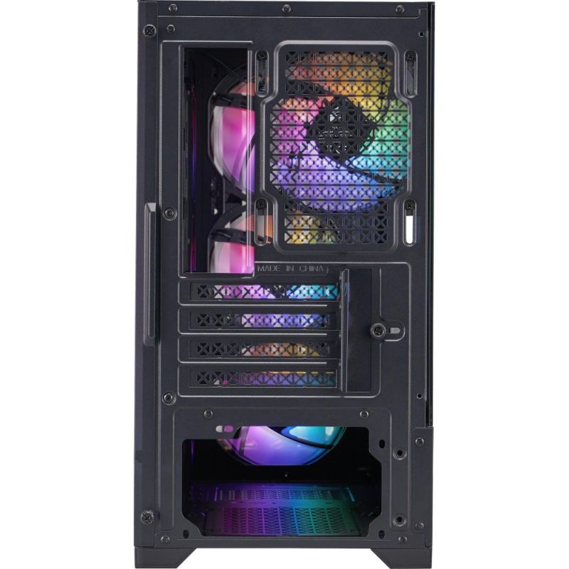 Корпус 1stPlayer Black без БП (H2-BK-4F7)