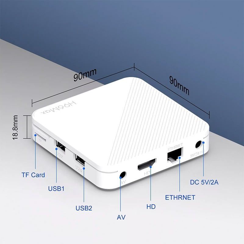 HD медіаплеєр H96 Max H313 2/16 GB (H313_ 2GB/16GB)