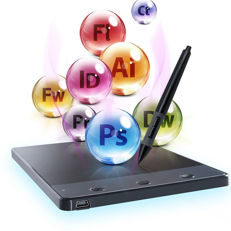 Графический планшет Huion H420 + перчатка