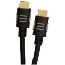 Кабель Tecro HDMI - HDMI V 1.4 (M/M), 2 м, Black (HD 02-00)