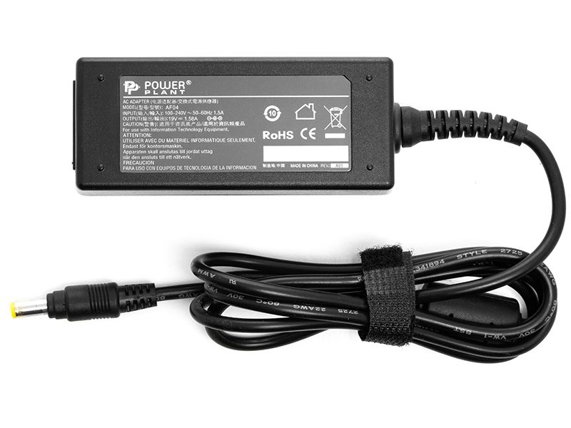 Блок живлення для ноутбуків PowerPlant HP 220V, 19V 30W 1.58A (4.8*1.7) (HP30F4817)