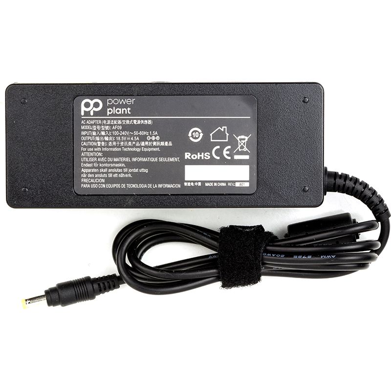 Блок живлення для ноутбуків PowerPlant HP 220V, 18.5V 83W 4.5A (4.8*1.7) (HP83E4817)