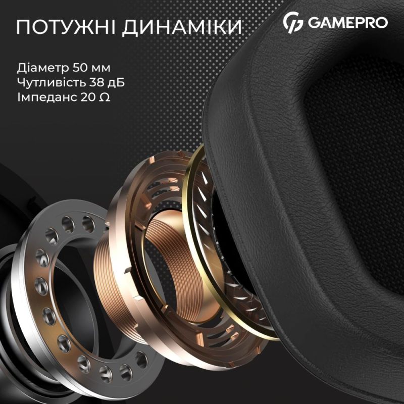 Гарнитура GamePro Genesis Hunter White (HS1350W)