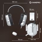Гарнитура GamePro Genesis Hunter White (HS1350W)