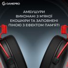 Гарнітура GamePro Asgard Skald Origin Black/Red (HS850BR)