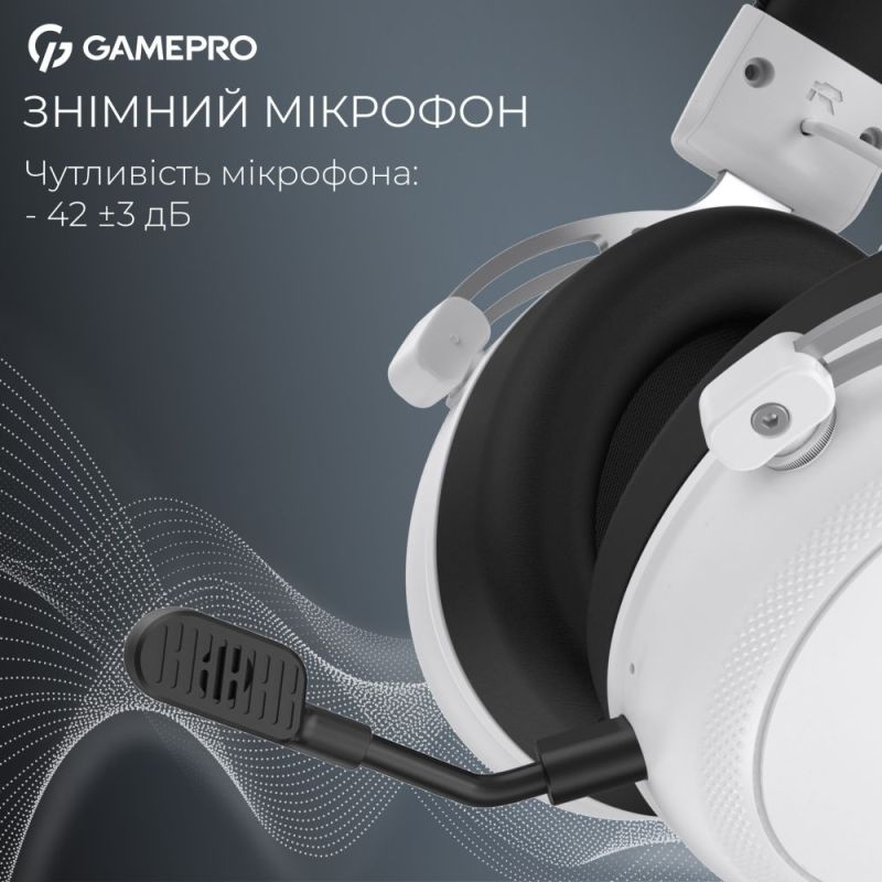 Гарнітура GamePro Asgard Skald White (HSW160W)