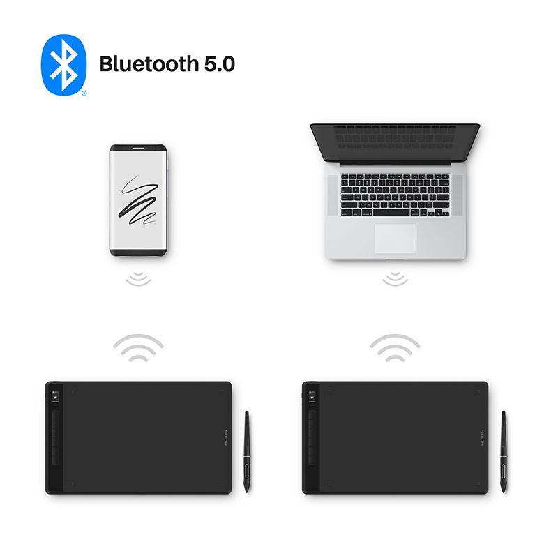Графический планшет Huion Inspiroy Giano G930L + перчатка