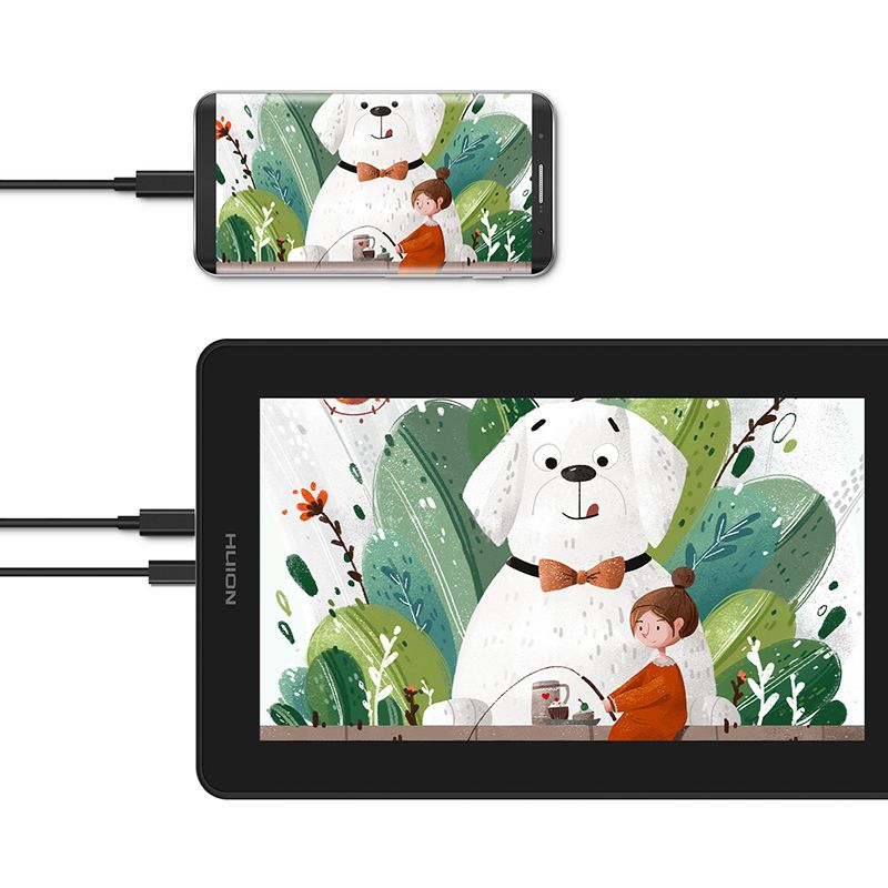 Графічний монітор Huion Kamvas 12 + рукавичка (GS1161)