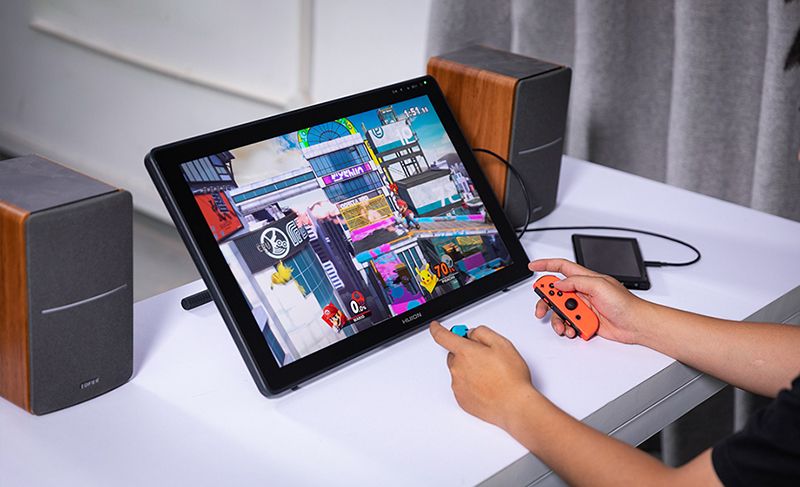 Графічний монітор Huion Kamvas 22 Plus + рукавичка (GS2202)