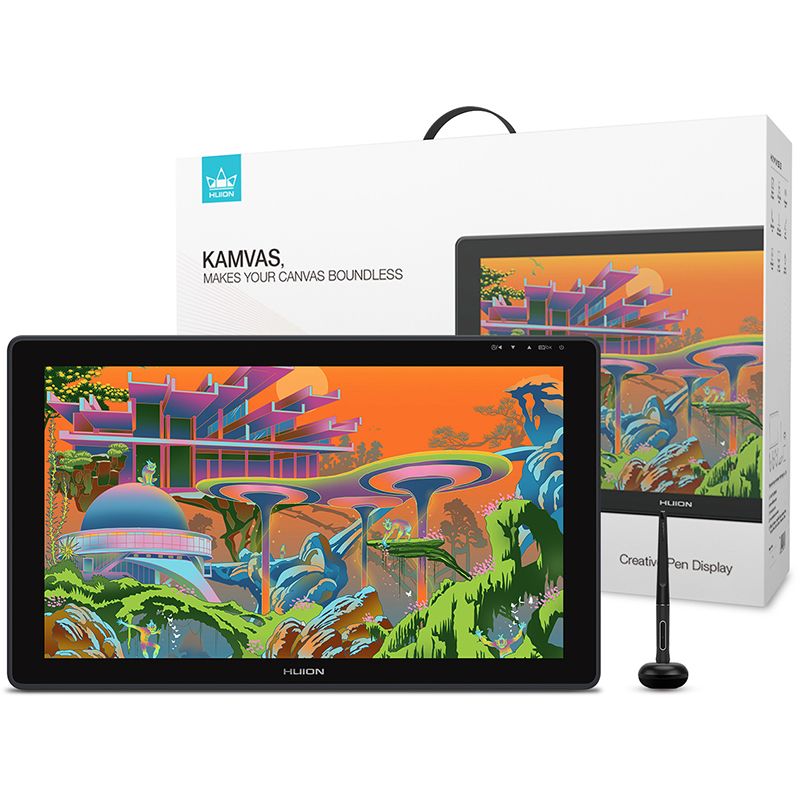 Графічний монітор Huion Kamvas 22 Plus + рукавичка (GS2202)