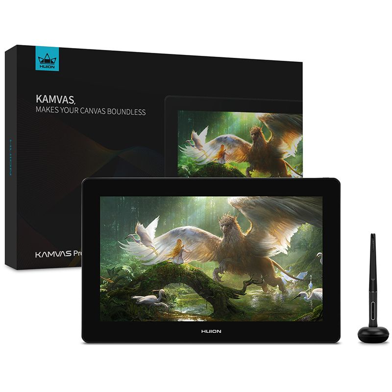 Графічний монітор Huion Kamvas Pro 16 (4K) + рукавичка (GT1561)