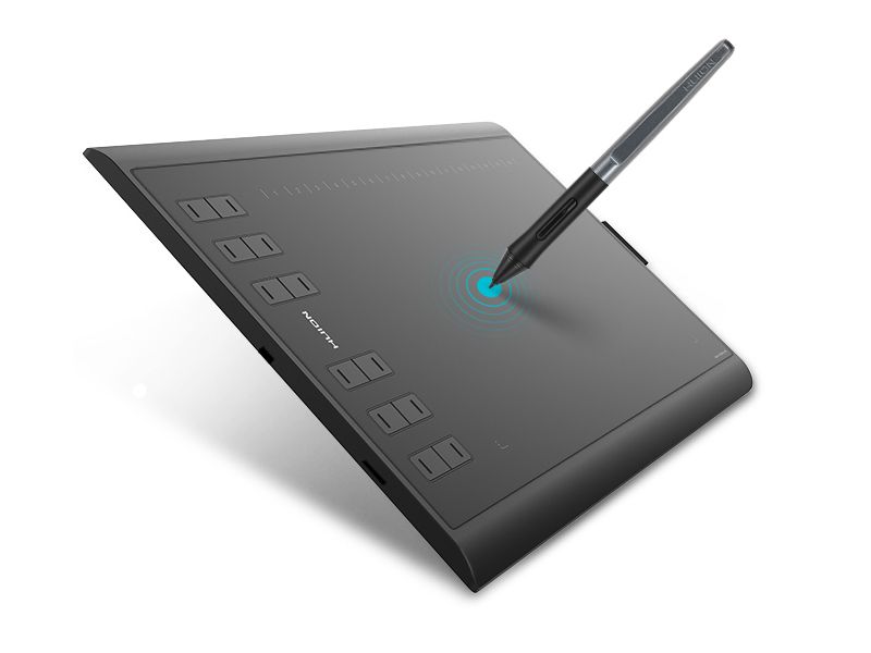 Графічний планшет Huion + рукавичка (H1060P)