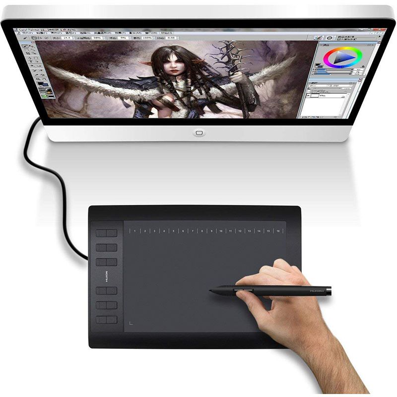 Графічний планшет Huion + рукавичка (H1060P)
