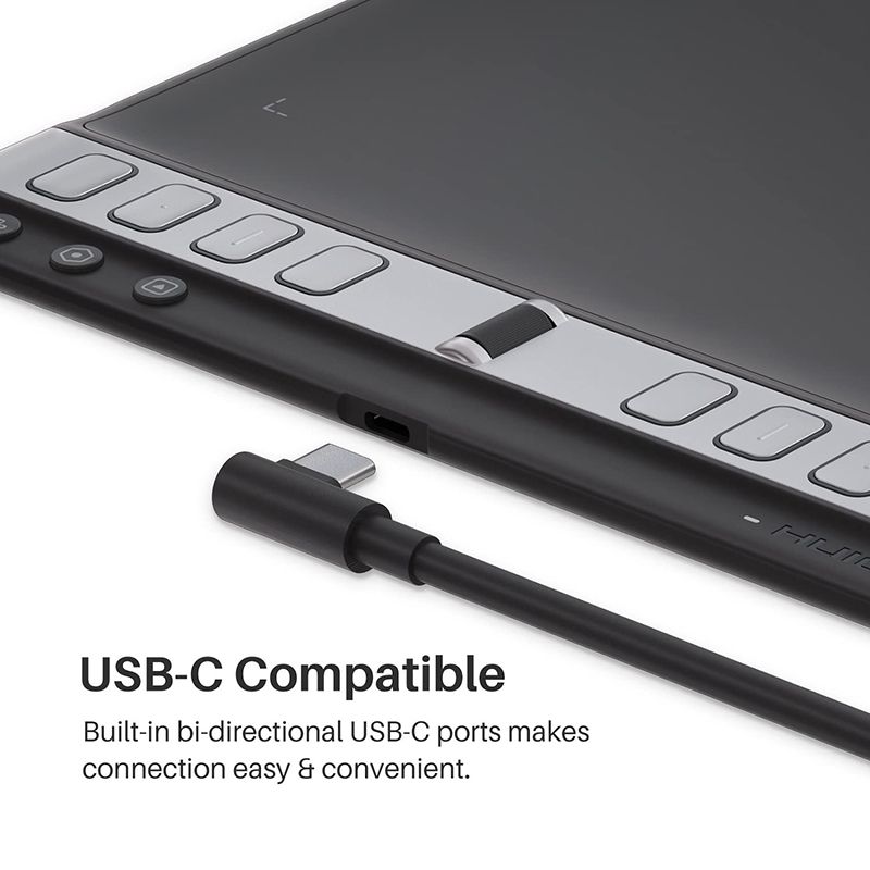 Графічний планшет Huion Inspiroy 2 L + рукавичка (H1061P)