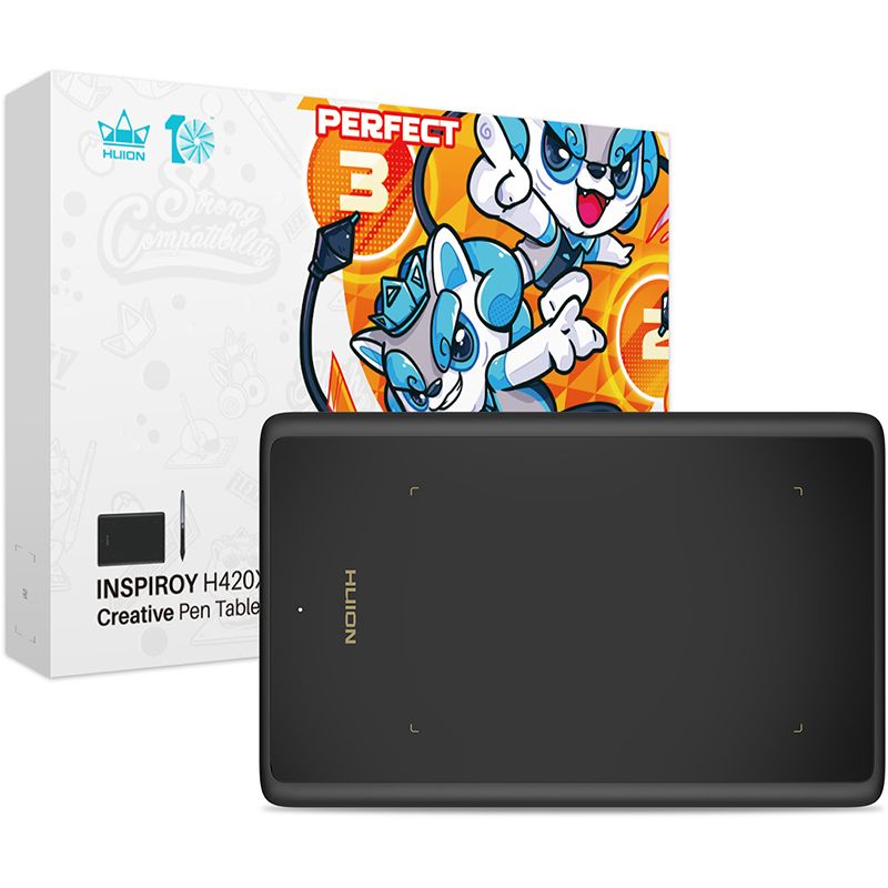 Графічний планшет Huion Inspiroy + рукавичка (H420X)