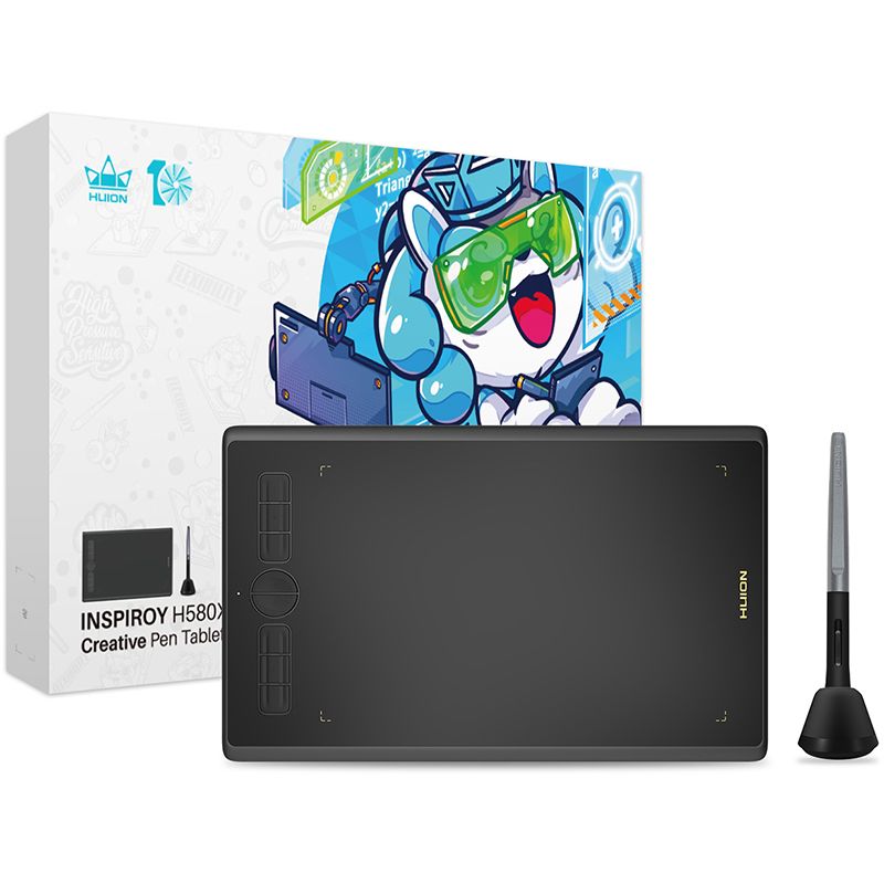 Графічний планшет Huion Inspiroy + рукавичка (H580X)