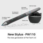 Графічний планшет Huion Inspiroy 2 S + рукавичка (H641P)