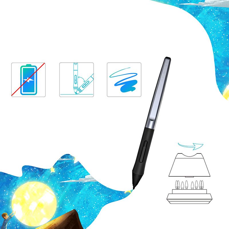 Графічний планшет Huion + рукавичка (HS610)