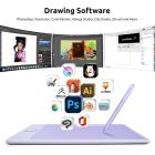 Графічний планшет Parblo Intangbo S, фіолетовий (INTANGBOSP)
