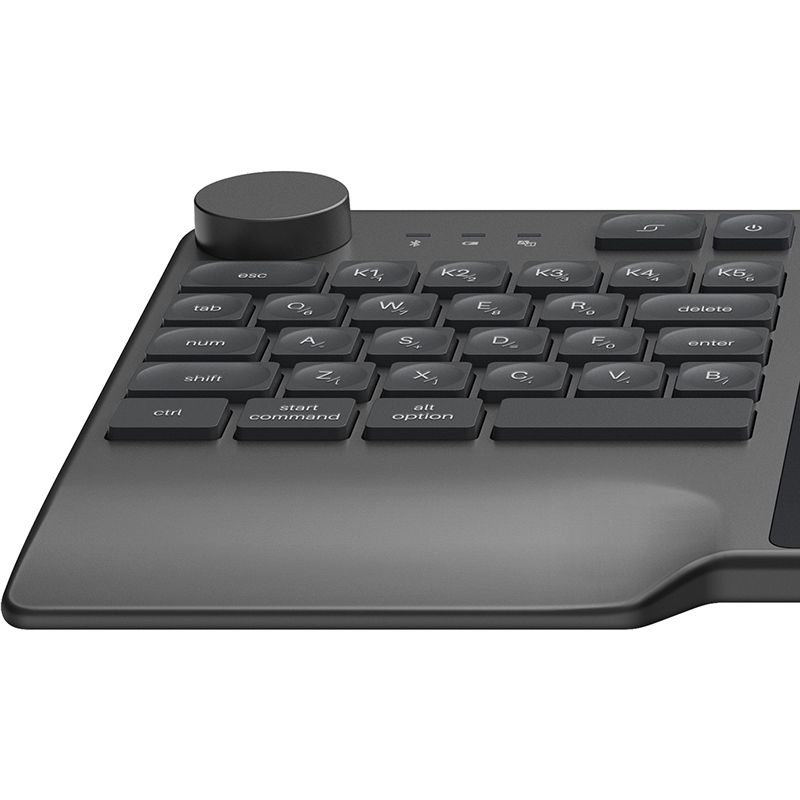 Графічний планшет Huion Inspiroy Keydial + рукавичка (KD200)