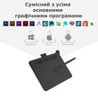 Графический планшет Parblo Ninos S, черный