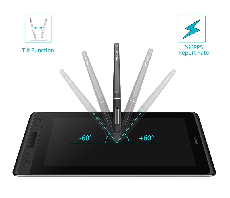 Графічний монітор Huion Kamvas Pro 12 + рукавичка (PRO12)