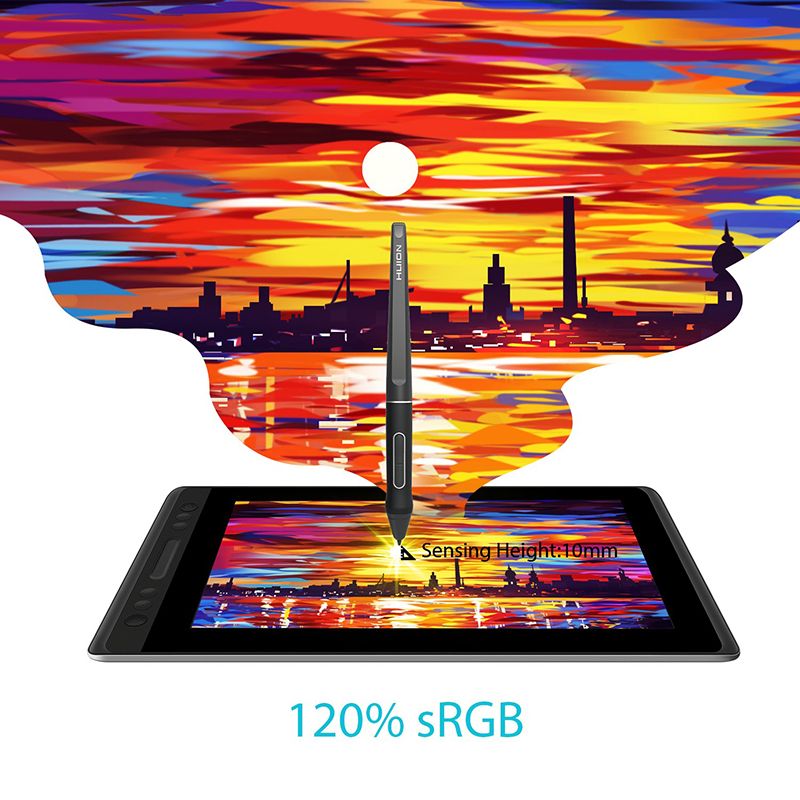 Графічний монітор Huion Kamvas Pro 13 + рукавичка (PRO13)