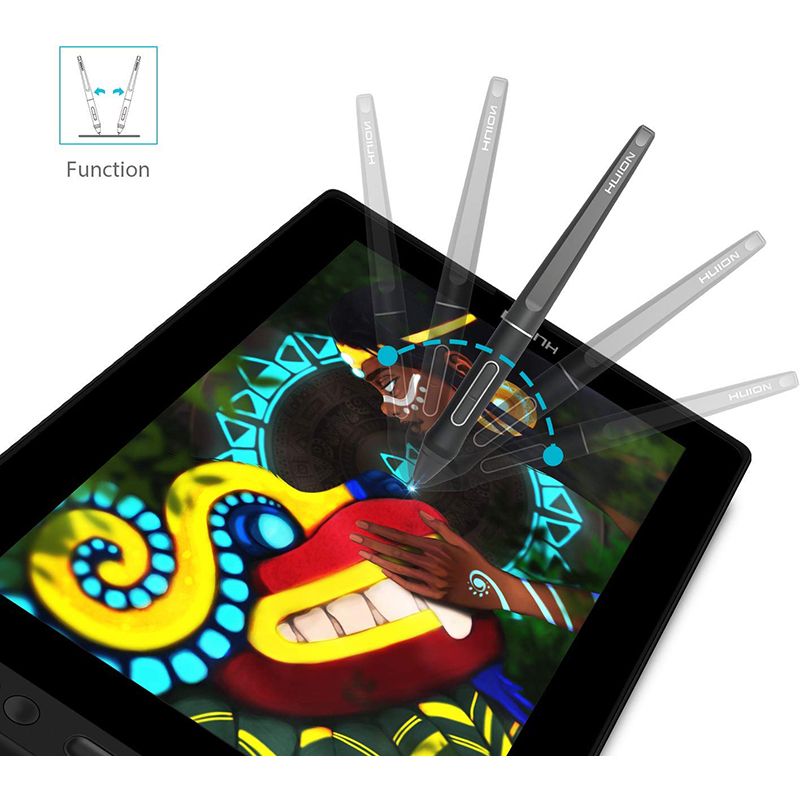 Графічний монітор Huion Kamvas Pro 13 + рукавичка (PRO13)