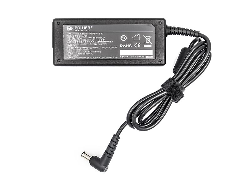 Блок живлення для ноутбуків PowerPlant SONY 220V, 19.5V 60W 3A (6.5*4.4) (SO60F6544)