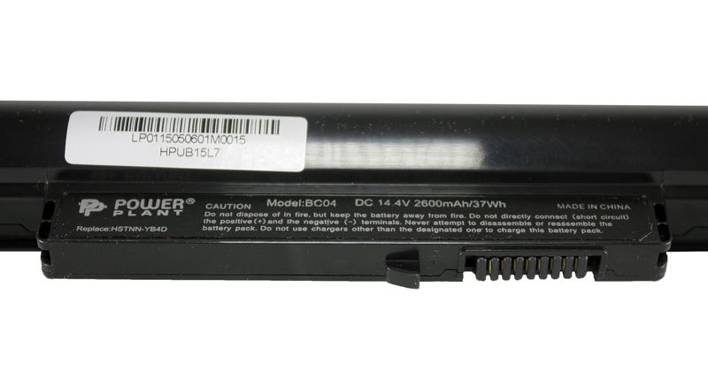 Аккумулятор PowerPlant для ноутбуков HP Pavilion Sleekbook 15 (HSTNN-YB4D) 14.4V 2600mAh