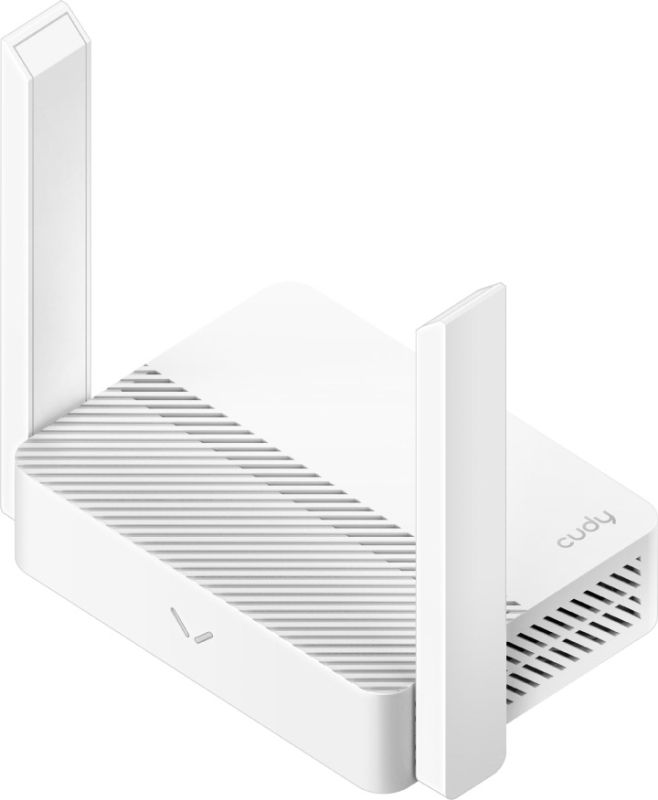 Маршрутизатор Cudy , N300 Wi-Fi Router, 802.11b/g/n,300Mbps, 2.4GHz, 4 × 10/100Mbps Ports, 2 × (WR300)