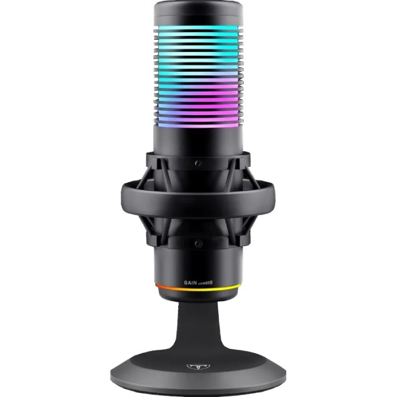 Ігровий стрім мікрофон Defender Pulsar GMC USB, RGB, 2.0 м (64730)