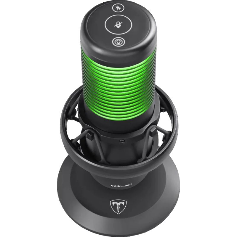 Ігровий стрім мікрофон Defender Pulsar GMC USB, RGB, 2.0 м (64730)