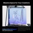 Принтер 3D ELEGOO Neptune 4 Plus (FDM 1.75 mm 0.4 mm 320×320×385 mm WiFi WLAN USB сірий) (50.201.015300)