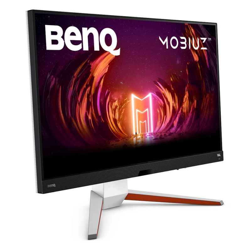 TFT 32" BenQ EX3210U, 4K UHD, IPS, 144Hz, 1 мс, HDMI, DP, USB-hub, HAS, колонки, білий (9H.LKHLB.QBE)