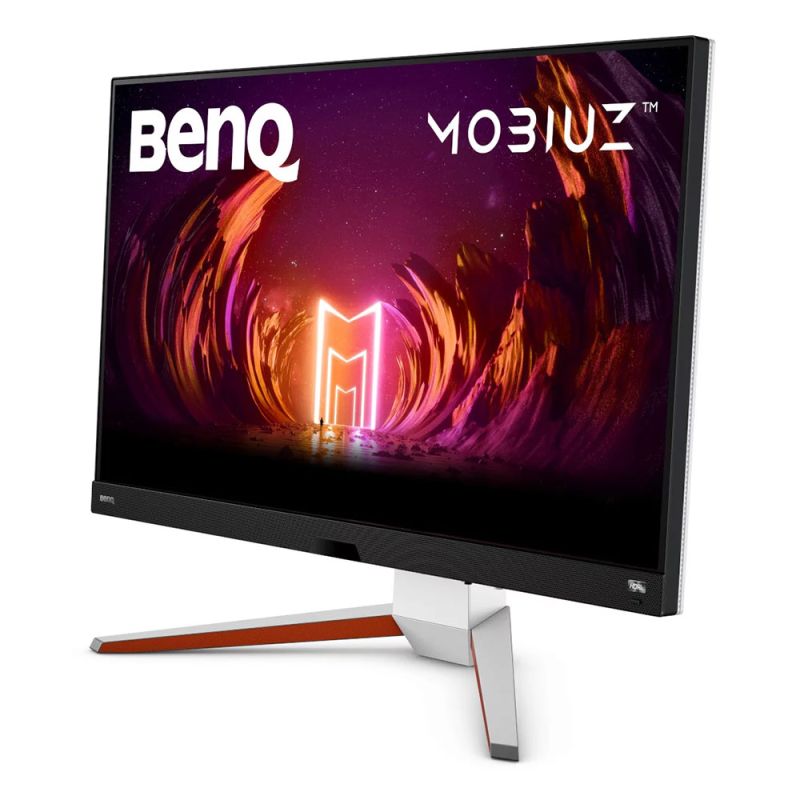 TFT 32" BenQ EX3210U, 4K UHD, IPS, 144Hz, 1 мс, HDMI, DP, USB-hub, HAS, колонки, білий (9H.LKHLB.QBE)