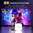 TV Медіаплеєр H96 MAX M2 plus 4/32Gb/ Rockchip RK3528/ Android 14/ WiFi 6/ BT 5.4/ LAN:100M/ IRпульт (M2PLUS_4GB/32GB)
