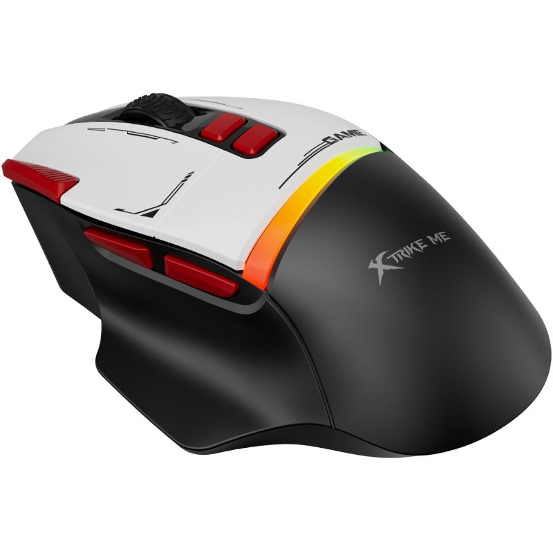 Мишка XTRIKE ME GM-325, ігрова, 7200dpi., 6кн., RGB, чорна (GM-325BK)