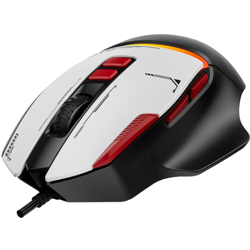 Мишка XTRIKE ME GM-325, ігрова, 7200dpi., 6кн., RGB, чорна (GM-325BK)