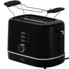 Тостер Adler AD 3224 black 850Вт/ 2 відділення/7 режимів підсмажування/розморожування/підігрів булок (AD3224B)